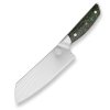 Nóż Dellinger SANDVIK NOTHERN SUN Santoku 185 mm [K-H171] Green